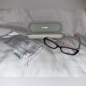 Black and Multicolor Women's Glasses